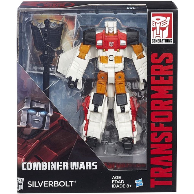 Transformers Generations Combiner Wars Voyager Class Silverbolt Figure ทรานส์ฟอร์เมอร์ หุ่นยนต์แปลงร