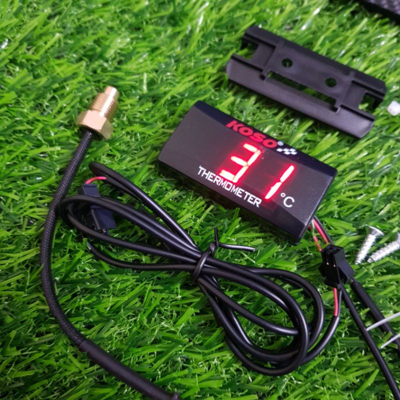 [พร้อมส่ง!✅]เซนเซอร์วัดความร้อนเครื่อง วัดอุณหภูมิ กันน้ำได้ [❤ไฟสีแดง]