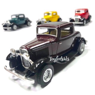 🚙✨โมเดลรถเหล็ก Ford 3 Window Coupe ✨🚙  โมเดลรถโบราณ Die cast metal Car model