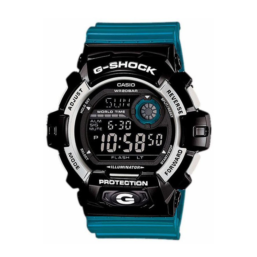 Casio G-Shock นาฬิกาข้อมือผู้ชาย สายเรซิ่น รุ่น G-8900SC-1B - สีดำ