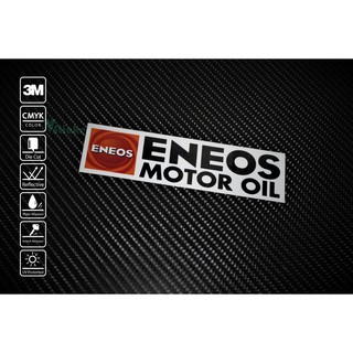 สติ๊กเกอร์ มอเตอร์ไซค์ Sticker Eneos Motor Oil 135