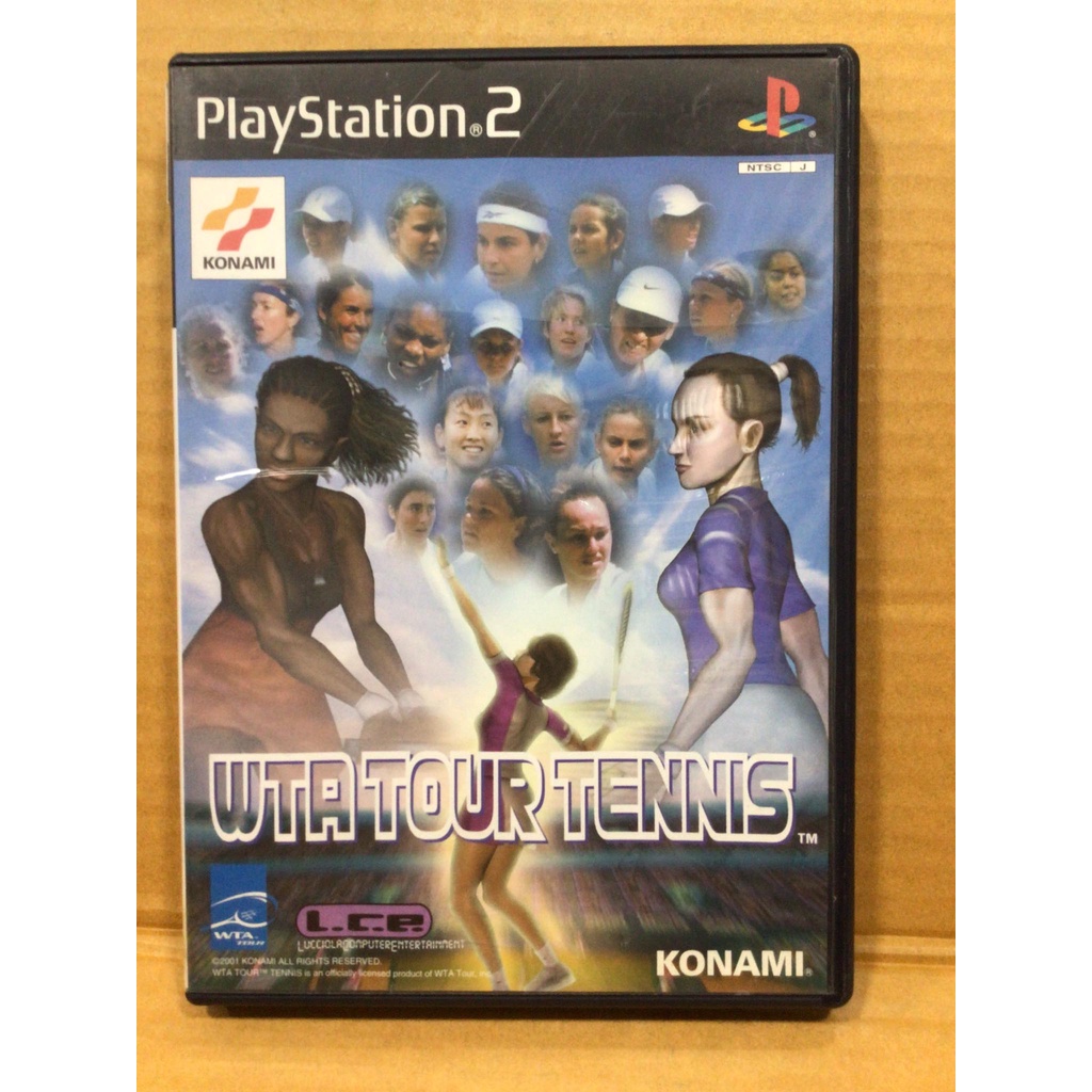 แผ่นแท้ [PS2] WTA Tour Tennis (Japan) (SLPM-62046) Women's Tennis Association Woman Women