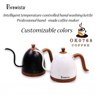 Bonavita pro-Brewista การควบคุมอุณหภูมิอัจฉริยะมืออาชีพเรียวปากมือหม้อกาแฟเครื่องใช้ไฟฟ้า 0.6L