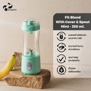 jOOBOO Fit Blend With Cover &amp; Spout เครื่องปั่นเพื่อสุขภาพ ขนาด 350ml สี Mint