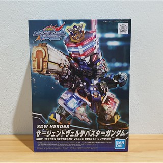 สามก๊ก SD Sergeant Verde Buster [SD Gundam World Heroes] (Gundam Model Kits) โมเดล กันดั้ม กันพลา