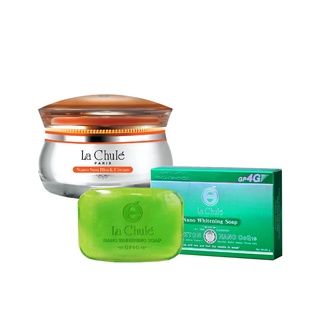 Lachule ครีมกันแดดลาชูเล่ ลาชูเล่ + สบู่แก้ฝ้าลาชูเล่ Lachule Nano Sunblock SPF50 PA + Whitening Soap