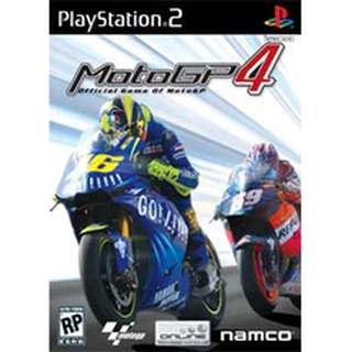 แผ่นเกมส์ps2 MotoGP 4 PS2 (USA) แผ่นเกมเพล2 แนวแข่งมอไซต์ motogp4 ps2