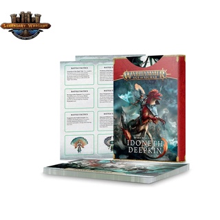 [พร้อมส่ง] WARHAMMER: WARSCROLL CARDS: IDONETH DEEPKIN (ENG) การ์ดประกอบการเล่น