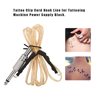 Tattoo Clip Cord Heavy Duty สายไฟซิลิโคนอ่อนนุ่มสําหรับเครื่องสักพาวเวอร์ซัพพลาย