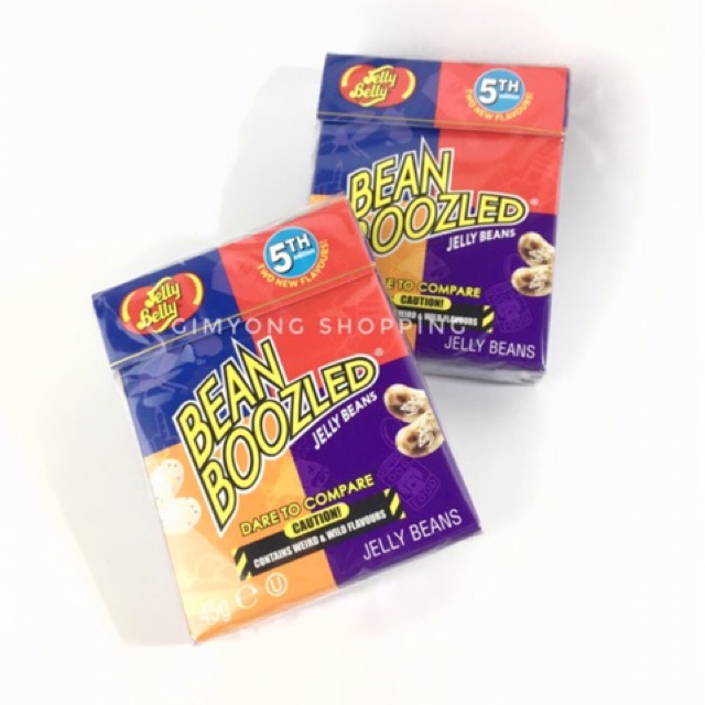 Jelly Belly Bean Boozled เจลลี่บีน ลูกอมรสประหลาด แบบกล่องเล็ก ลูกอมแฮรี่ พอตเตอร์ ลูกอมHarry Potter