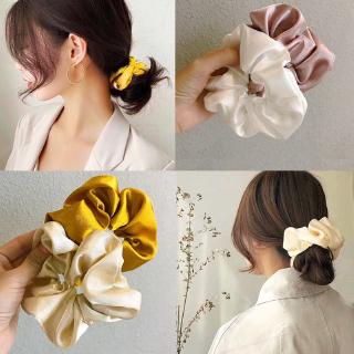 【CICI】Hair Accessories French Vintage Satin Hair Ring