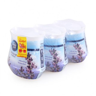 Ambipur Gel - LAvenderแอมบิเพอร์ เจล เฟรช เจลหอมปรับอากาศ 180g x 3pcs