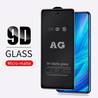 Samsung S21 S20 FE Note 8 J4 J5 J6 J7 J8 J330 J530 J730 A7 A6 A8 Plus Pro AG Matte Full Cover 9H Tempered Glass Anti Fingerprint Screen Protector Film