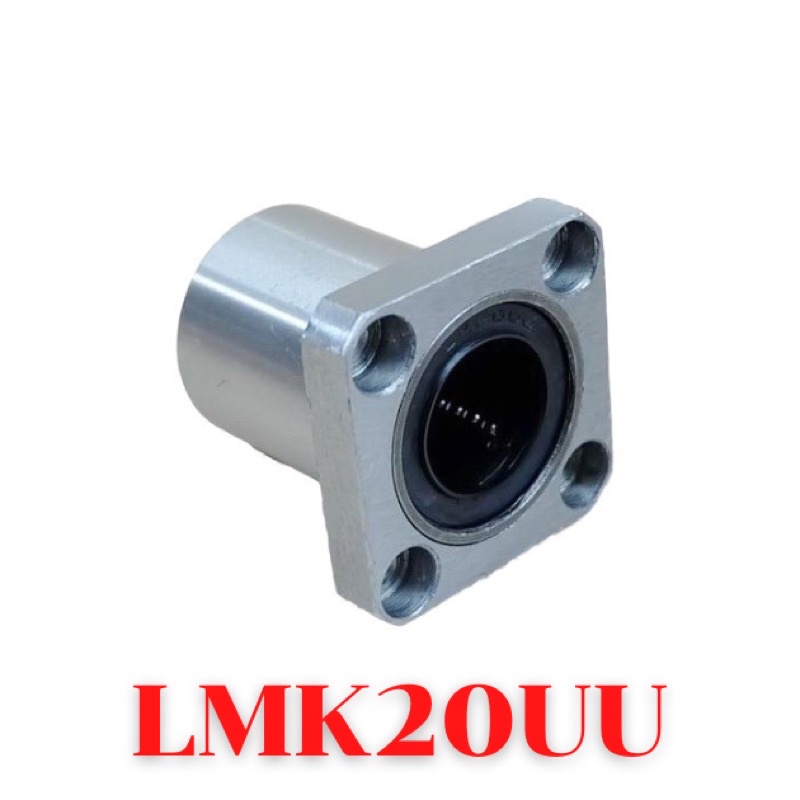 LMK20UU 20x32x42mm 20mm square flange linear bearing