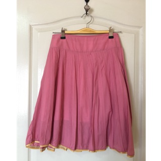 ✨กระโปรงสั้น สีชมพู size M