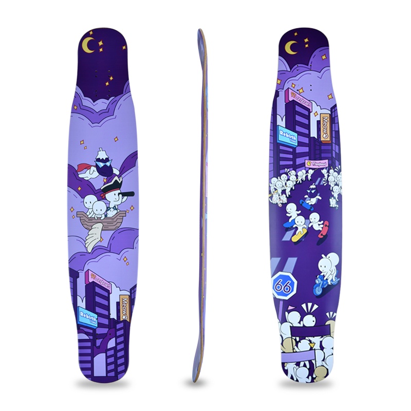 Longboard Rebirth 97 x Rebirth/ลองบอร์ดรีเบิร์ทรุ่น 97 x Rebirth ลองบอร์ด สเก็ตบอร์ด ครบชุด พร้อมส่ง