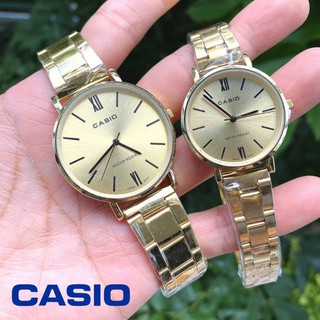 CASIO-vt01 สายเหล็กสีทอง