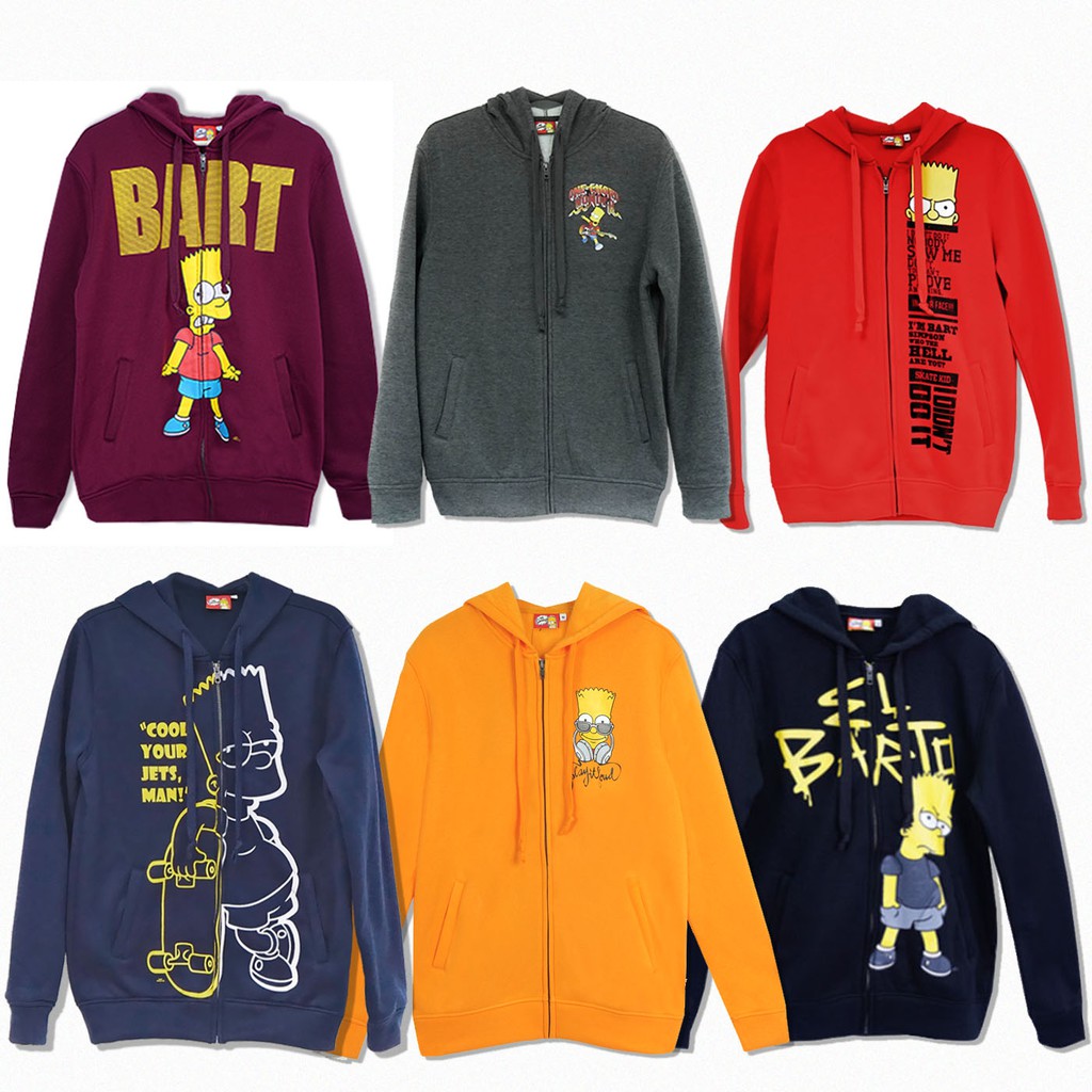 ราคาพิเศษเฉพาะ Shopee]The Simpsons Jacket hood สินค้าลิขสิทธิ์แท้ 100% ...