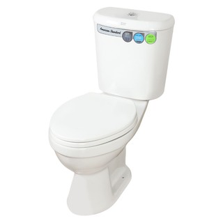 Sanitary ware 2-PIECE TOILET 2698SCDW-WALL TILE-0 3/4.5L WHITE sanitary ware toilet สุขภัณฑ์นั่งราบ สุขภัณฑ์ 2 ชิ้น 2698