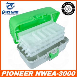 กล่องอุปกรณ์ตกปลา 3 ชั้น PIONEER WEEKEND TACKLE BOX กล่องตกปลา กล่องใส่อุปกรณ์ตกปลา