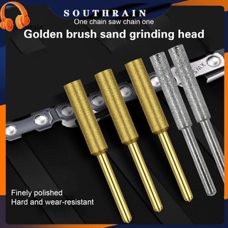 Southrain ตะไบหินเจียร อเนกประสงค์ ทนต่อการสึกหรอ สําหรับเลื่อยยนต์ 4 4.8 5.5 มม. 5 ชิ้น