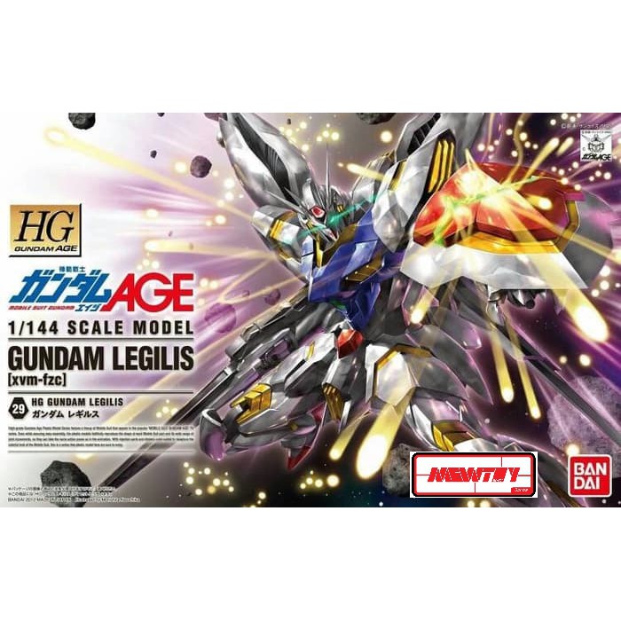 HG AGe 1/144 Gundam Legilis สินค้าพร้อมส่งวันที่ 10/5/2020