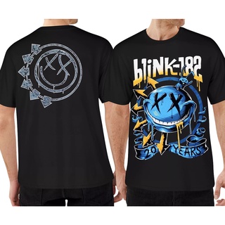 ผ้าฝ้าย เสื้อยืดคอกลมเสื้อวง Blink 182  SP-200 เสื้อวงดนตรี เสื้อวงร็อค เสื้อนักร้อง