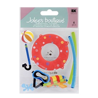 POOL TOYS Jolees Boutique Dimensional Stickers