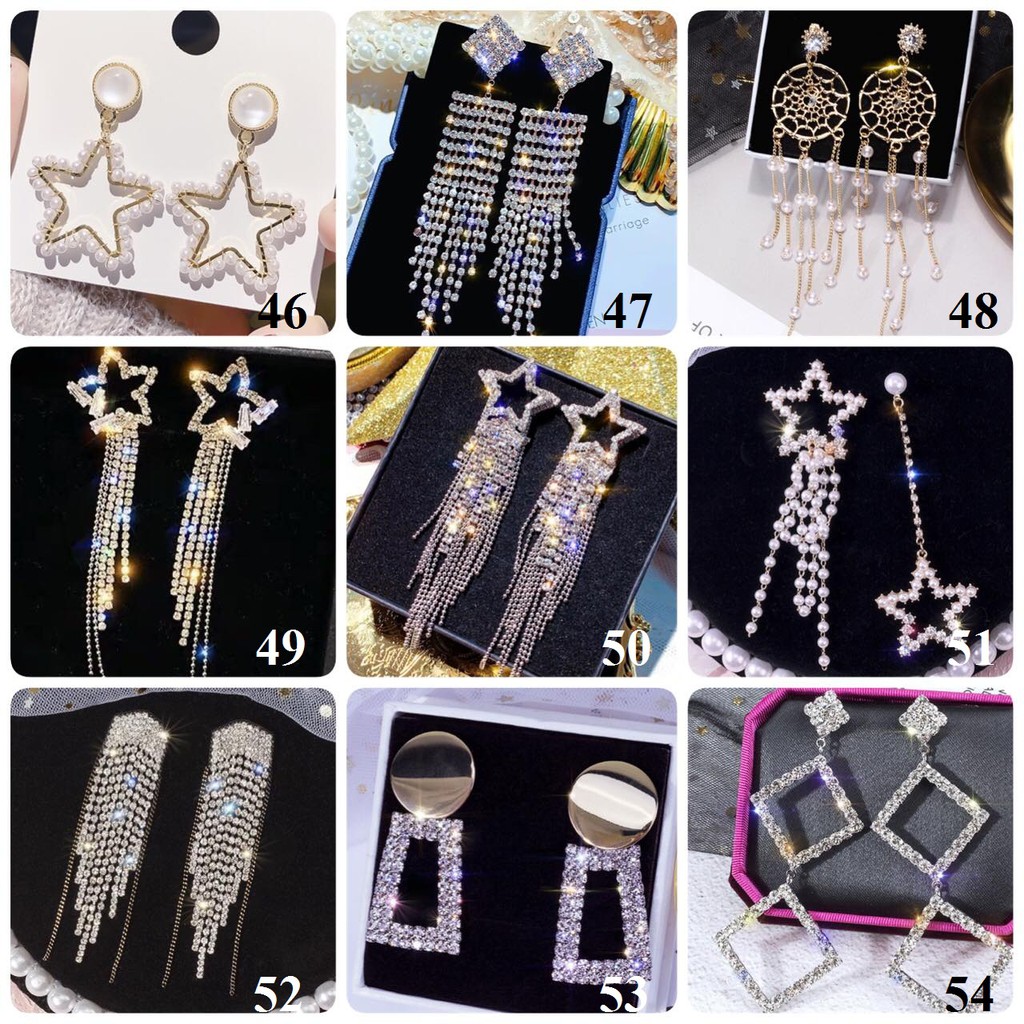 ต่างหูหินเงิน 92.5 - ต่างหู