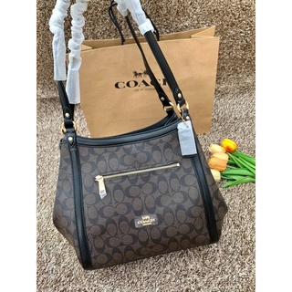 COACH KRISTY SHOULDER BAG IN SIGNATURE ((C6831//C6232)