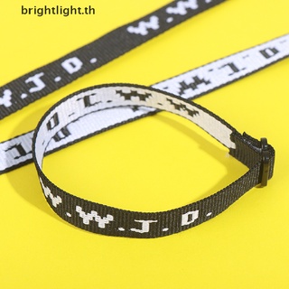 [brightlight] 4 ชิ้น WWJD สร้อยข้อมือทางศาสนา สร้อยข้อมือพระเยซู ทําไบเบิล