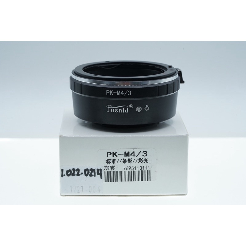 อะแดปเตอร์เลนส์ Fusnid | PK - M4/3 | Pentax K PK to Body Lens Panasonic Olympus Micro Four Thirds M4