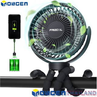 INOVAGEN Hand Fan Portable Octopus Fan with Flexible Tripod as Phone Stand Rechargeable 5000mAh