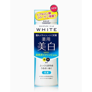 Kose moisture mild milky lotion whitening 140ml.