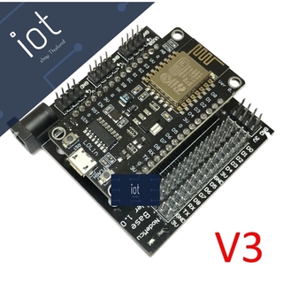 NodeMCU Base Ver 1.0 for ESP8266 NodeMCU (ใช้คู่กับ NodeMCU V3)