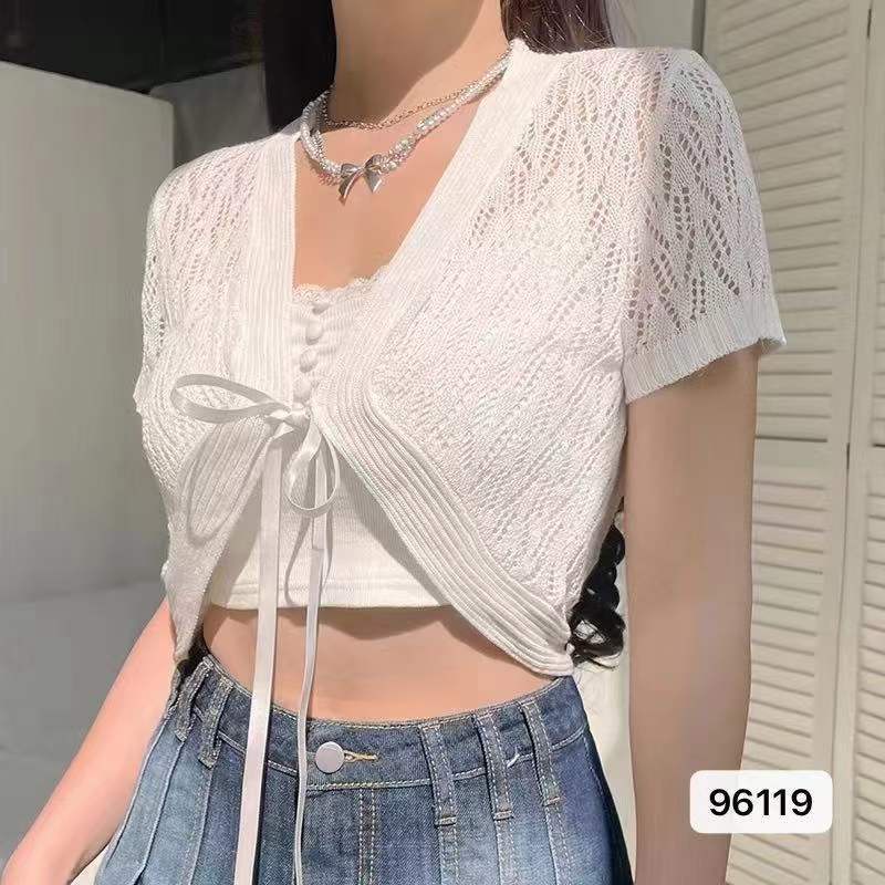 เสื้อคลุม สายฝอ เสื้อแนวสตรีท พร้อมส่งจากไทย รหัส96119