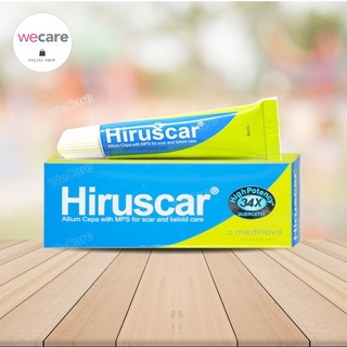 Hiruscar Gel 7g ฮีรูสการ์ เจล เจลลดรอยแผลเป็น ใช้ได้กับหน้าเเละผิวกาย