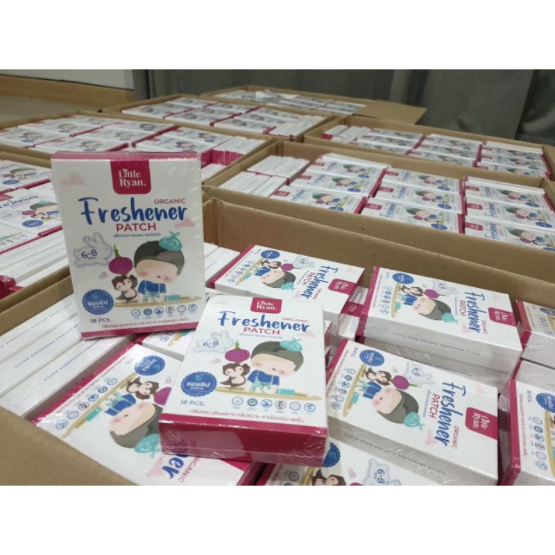 สติ๊กเกอร์หัวหอม (มีโค้ดลด50% สนใจทักแชทมานะคะ) (ผลิตลอตใหม่​ล่าสุด) ลิตเติ้ลไรอัน Little Ryan ​ 1 กล่อง มี 18 ชิ้น - รูปที่ 4