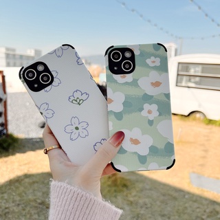 แฟชั่น เรียบง่าย ดอกไม้ เคส oppo A54 A53 A73 A74 A91 A92 A93 A94 A95 A15 A15S A16 A57 A59 A79 F5 A73 A8 A31 A77 F3 A9 A5 A3S A5S A12 A1K A3S F9 F11 F11PRO A9X 2020 2021 4G 5G case tpu ซิลิก้าเจล เปลือกนิ่ม เคส