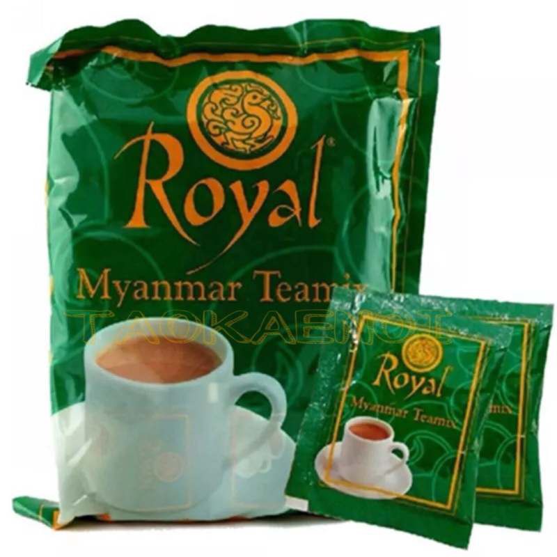 ชาพม่า Royal Myanmar Teamix  แบบ 30 ได้รับความนิยมสูงสุดอันดับ1 ของพม่า แนะนำเลย