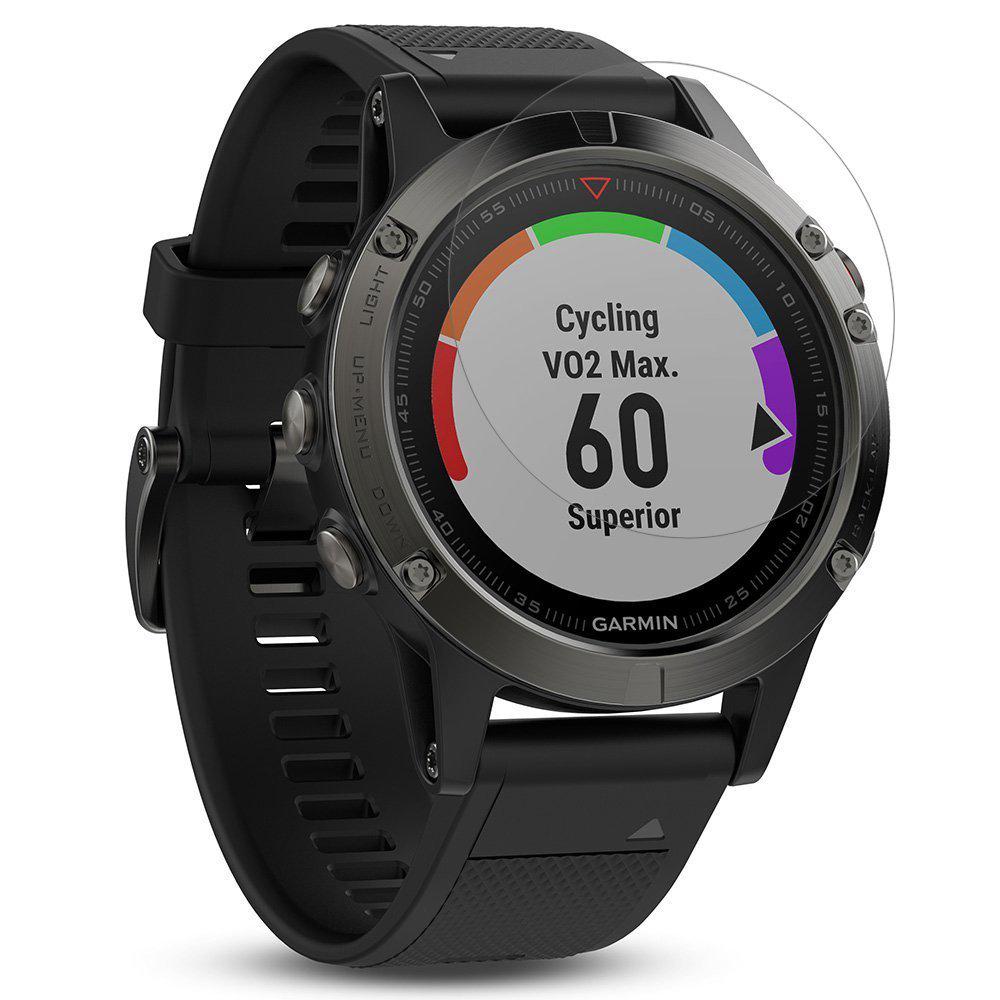 ฟิล์มกระจกกระจกนิรภัยกันรอยหน้าจอสําหรับ Garmin Fenix 5