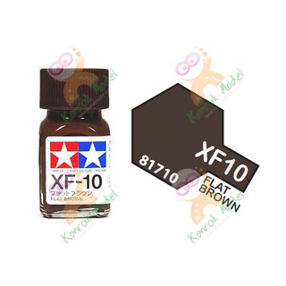 สีสูตรน้ำมัน Tamiya Enamel XF10 Flat Brown 10ml