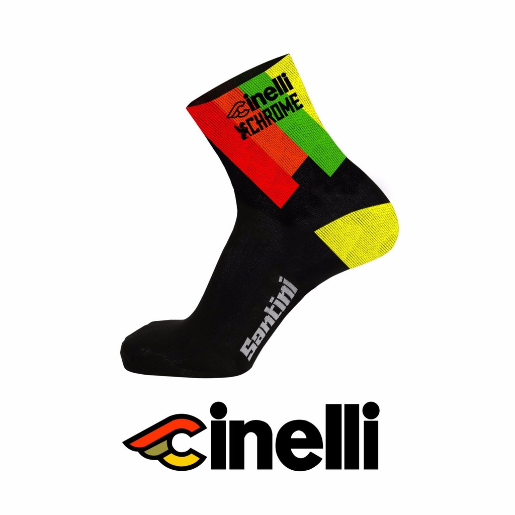 CINELLI ถุงเท้าจักรยาน รุ่น 2017 CHROME