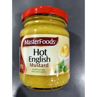 Masterfoods Hot English Mustard ซอสมัสตาร์ด รสเผ็ด 175g