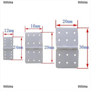 Utilizing บานพับเชื่อมต่อพลาสติก 10 ชิ้น สําหรับเฮลิคอปเตอร์ เครื่องบินบังคับ