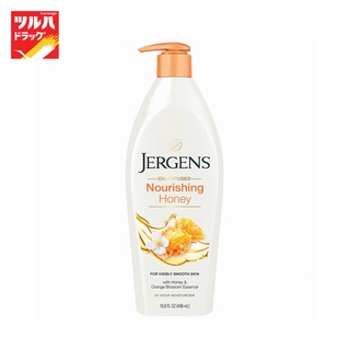 Jergens Nourishing Honey Dry Skin 496ml. / เจอร์เกนส์นูริชชิ่งฮันนี่ดรายสกิน 496มล.