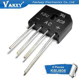 kbu 808 kbu - 810 8 a 800 v ไดโอดสะพานสายและ original ic 5 ชิ้น