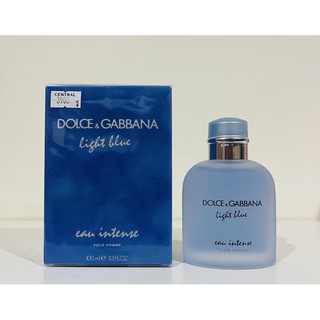 Dolce &amp; Gabbana light blue eau intense poue homme 100 ml ซีล