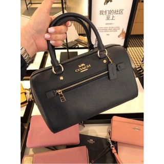 พร้อมส่ง แท้ 🇺🇸100% New Coach หมอน รุ่นใหม่ ROWAN SATCHEL (COACH F79946) IM/BLACK