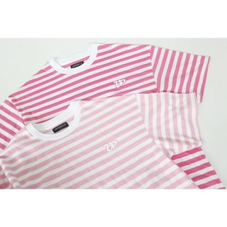 Uppercut Stripe White/Pink